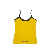 Chrome Hearts Horseshoe Logo Tank Top "Yellow" (Women's)