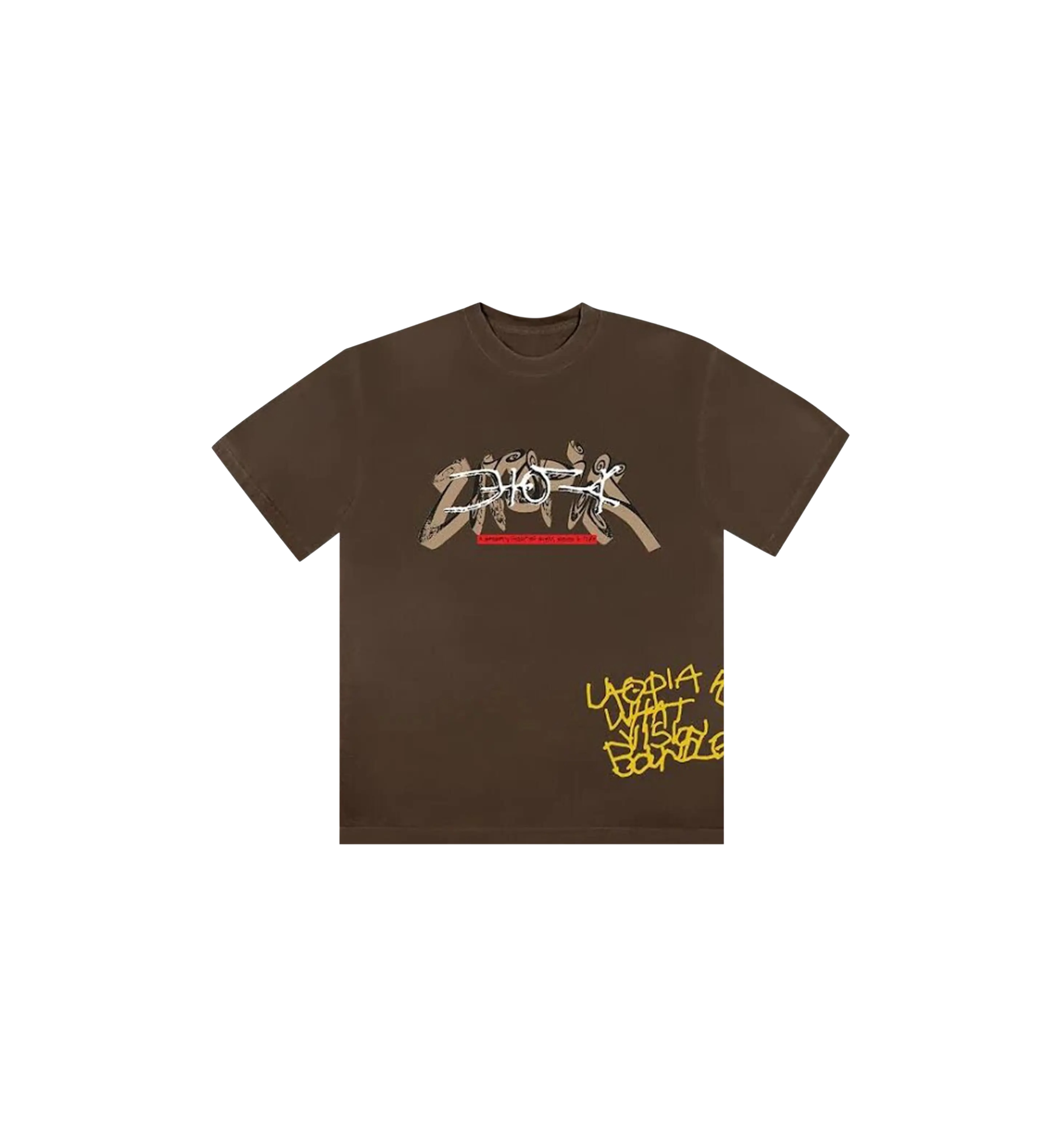 Travis Scott Utopia I Tee "Brown"