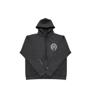 Chrome Hearts Silver Glitter Hoodie "Black"