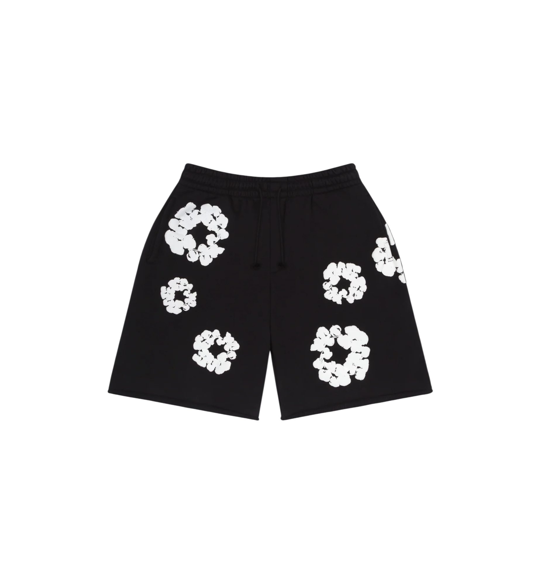 Denim Tears The Cotton Wreath Shorts "Black"