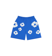 Denim Tears The Cotton Wreath Shorts "Royal Blue"