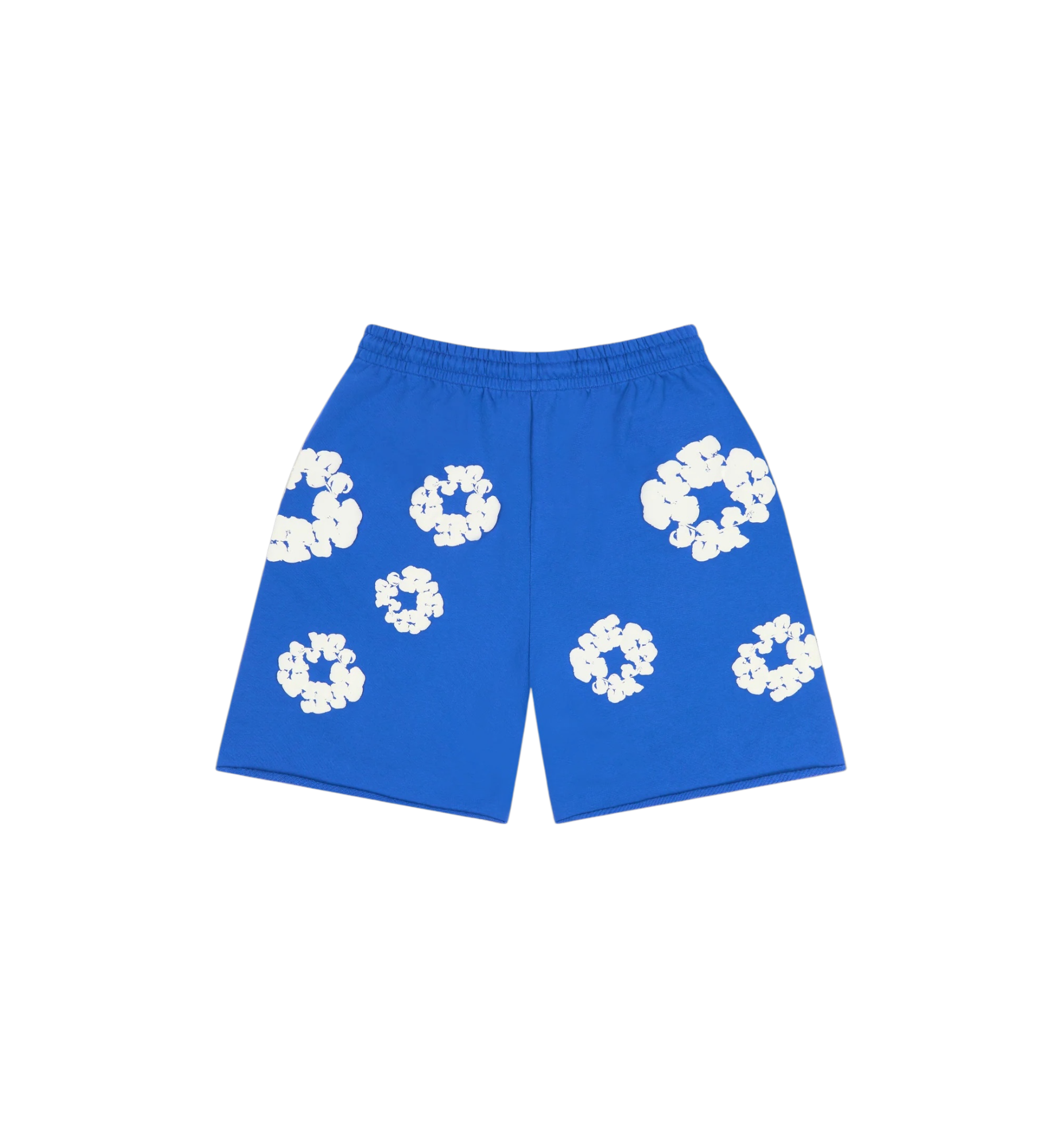Denim Tears The Cotton Wreath Shorts "Royal Blue"