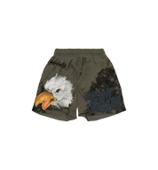 Travis Scott Cactus Jack For Fragment Imagination Shorts "Olive"