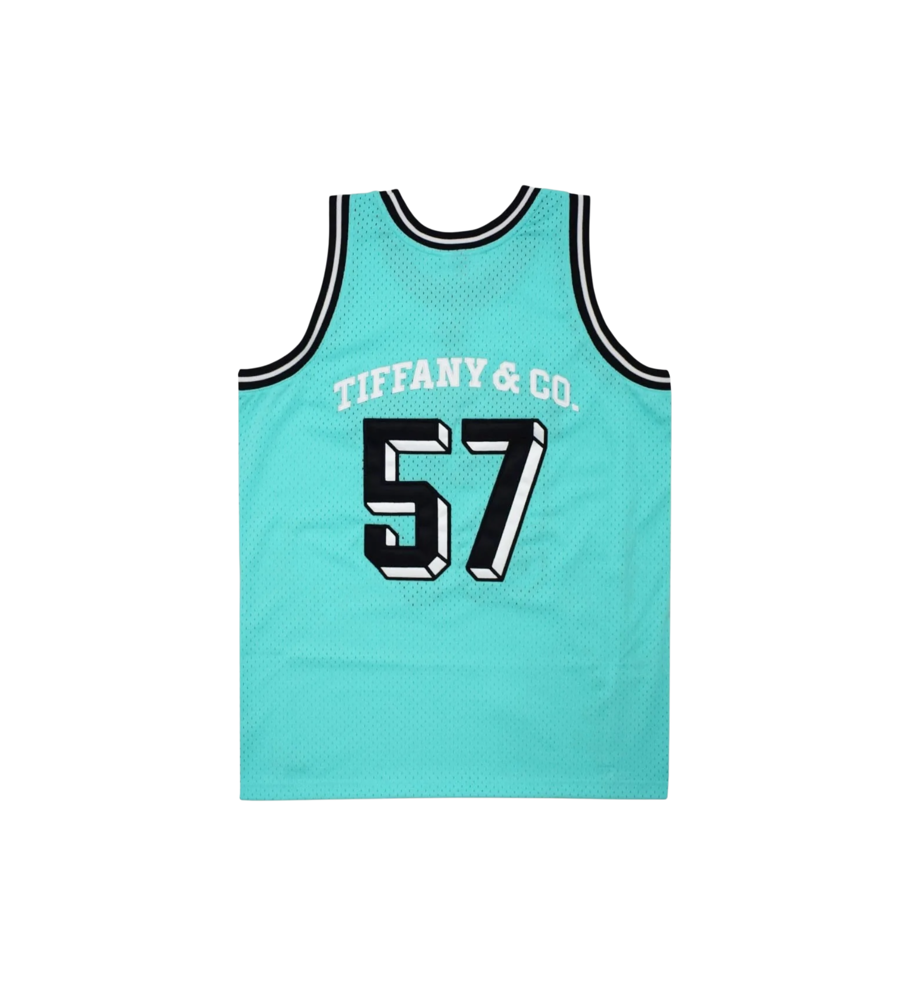 Tiffany & Co. x NBA x Mitchell & Ness Basketball Jersey "Tiffany Blue/Black"