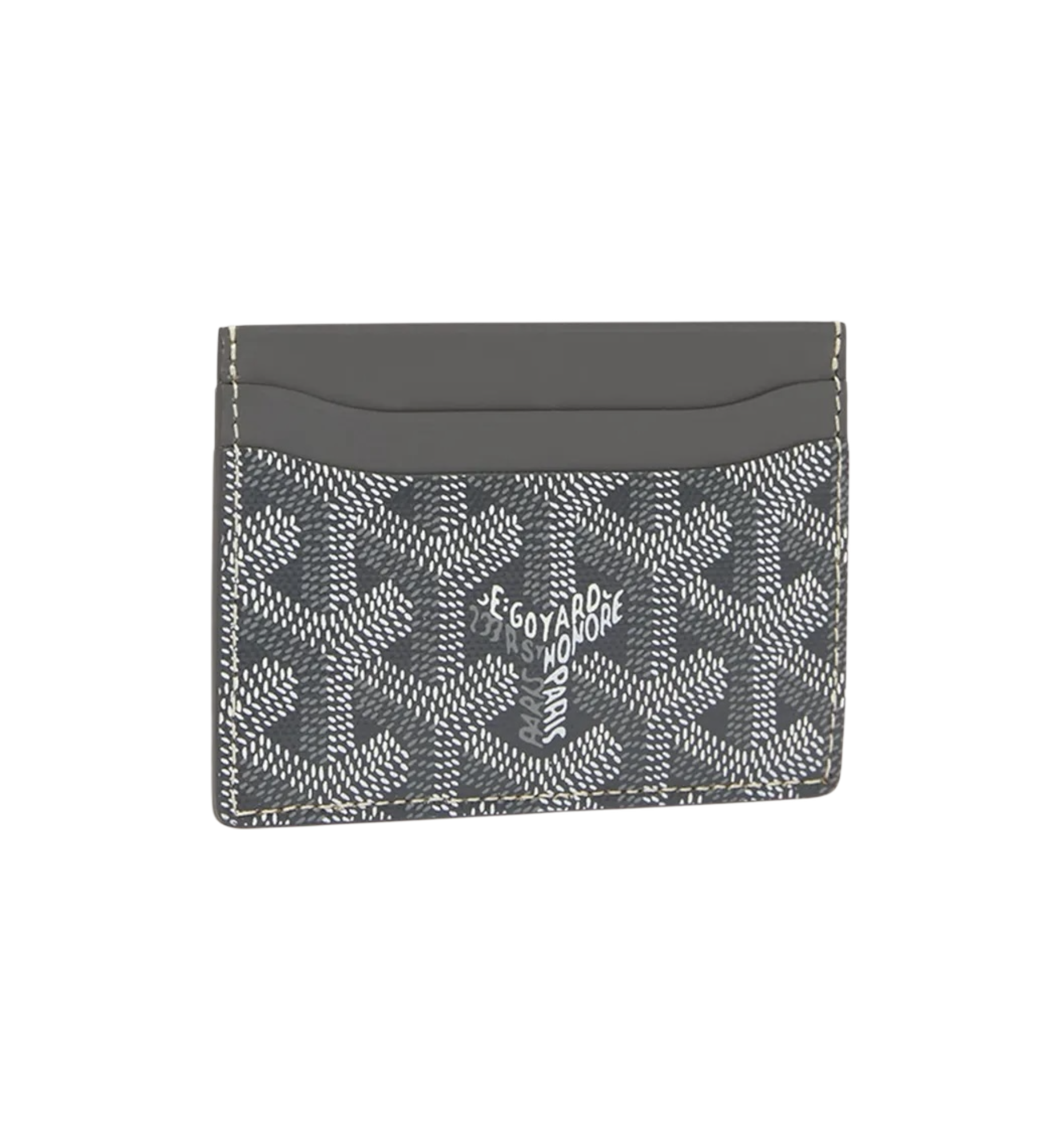Goyard Saint Sulpice Card Wallet “Grey"