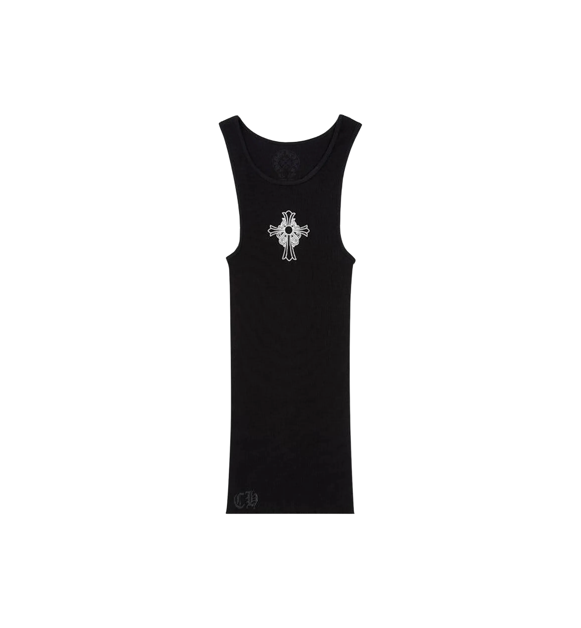 Chrome Hearts Hairy Cross Rib Tank "Black" (Women's)