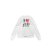 Chrome Hearts New York Exclusive Vine Heart Logo L/S Tee "White"