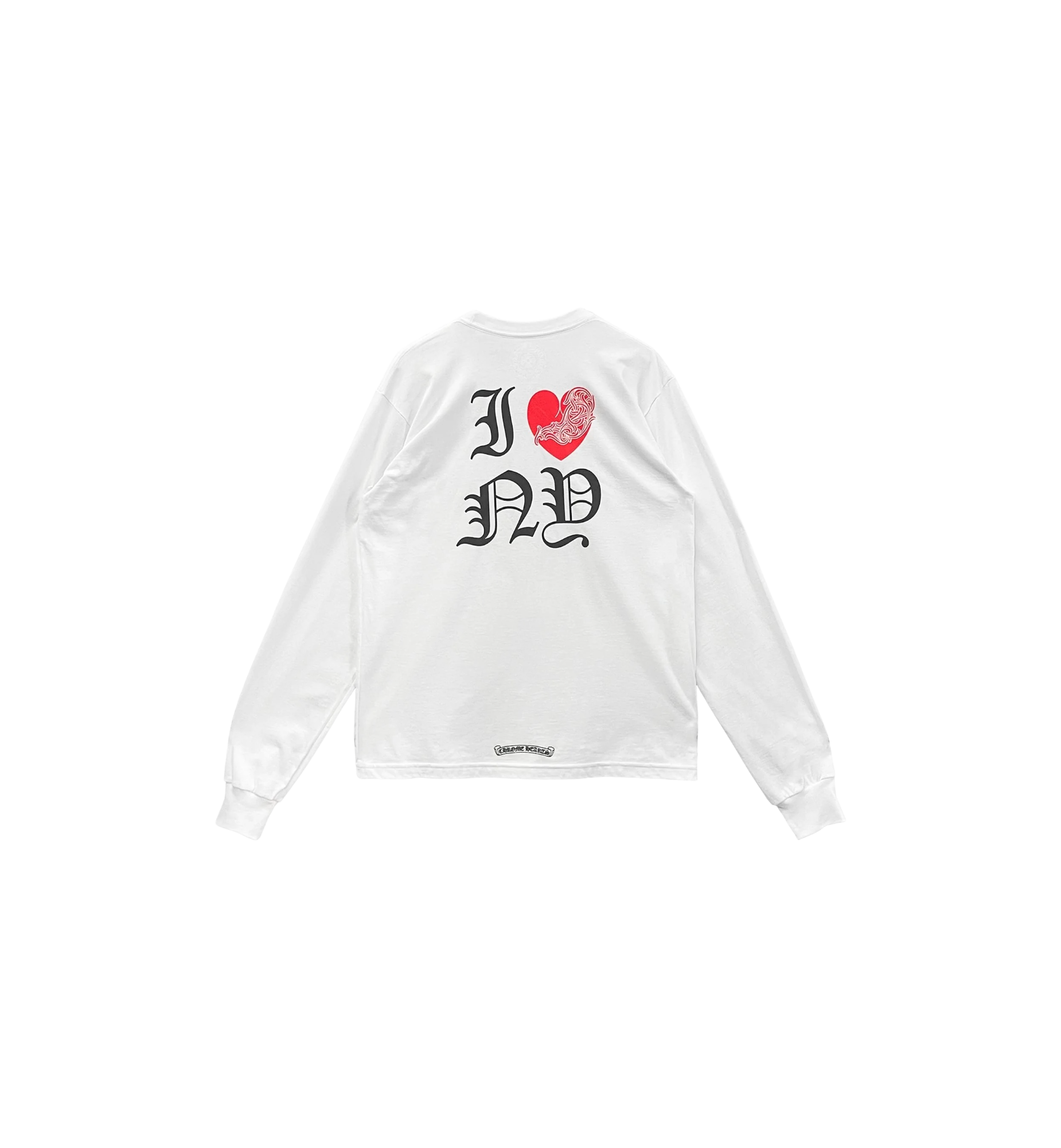Chrome Hearts New York Exclusive Vine Heart Logo L/S Tee "White"
