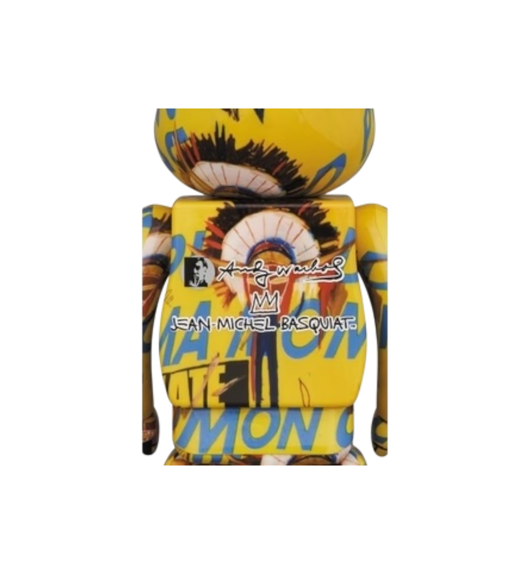 BE@RBRICK Andy Warhol x Jean-Michel Basquiat #3 1000%