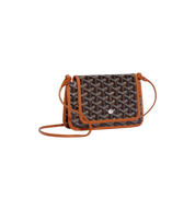 Goyard Plumet Pouch "Black & Tan"