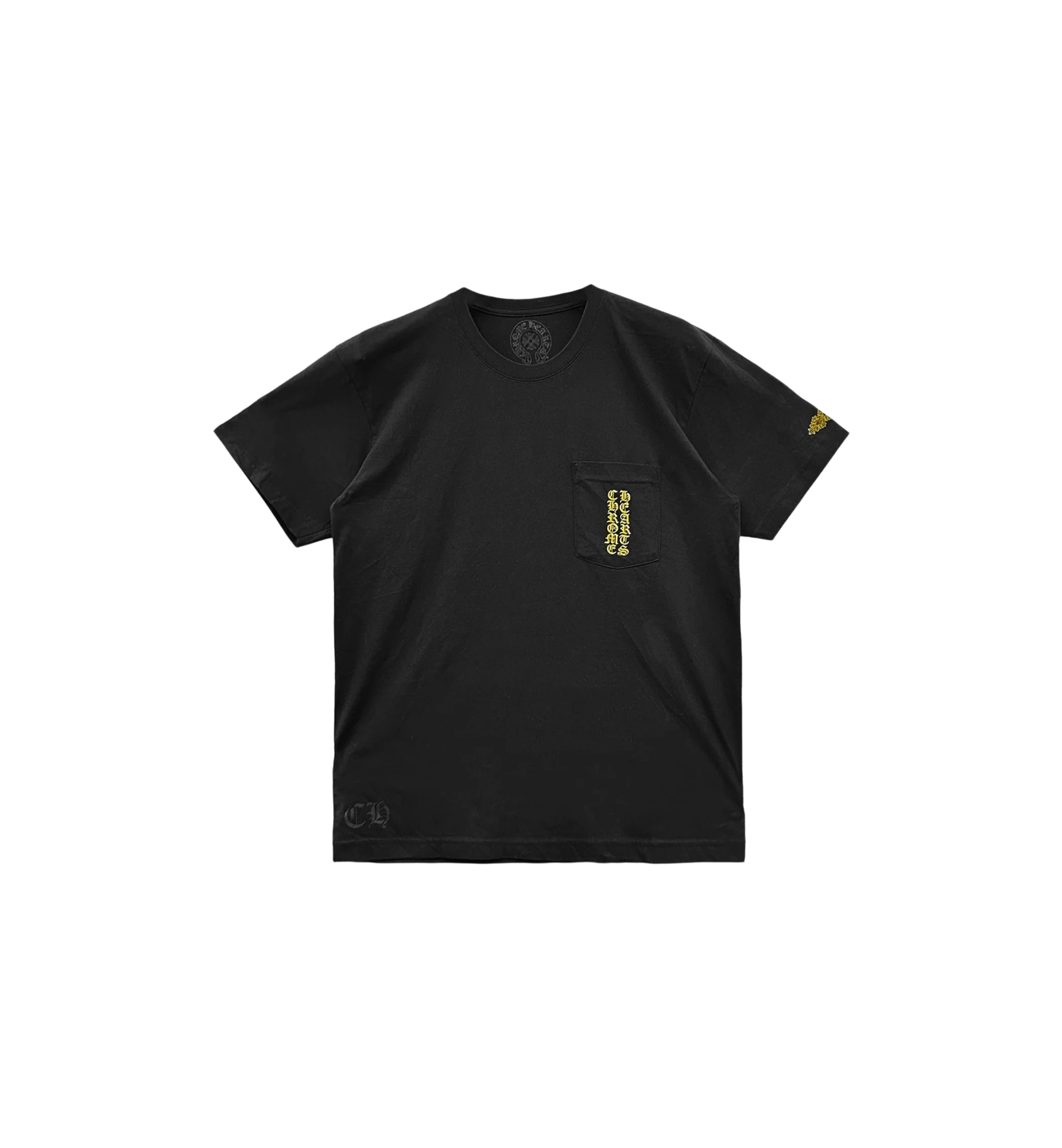 Chrome Hearts Hong Kong Exclusive Scroll Logo Tee "Black"