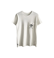 Chrome Hearts Triple Fleur Logo Pocket Tee "White"