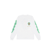 Chrome Hearts Los Angeles Exclusive Christmas L/S T-Shirt "White"