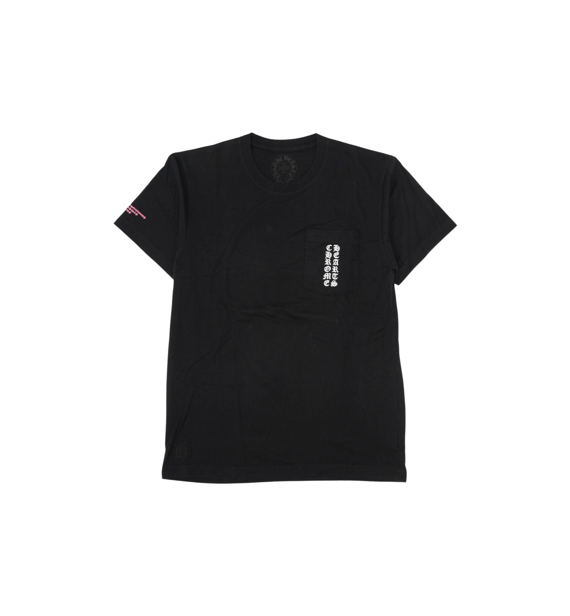 Chrome Hearts FY Vertical Logo Pocket T-Shirt "Black"
