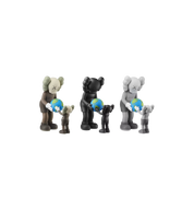 KAWS The Promise Vinyl Figure Set "Brown/Black/Grey"