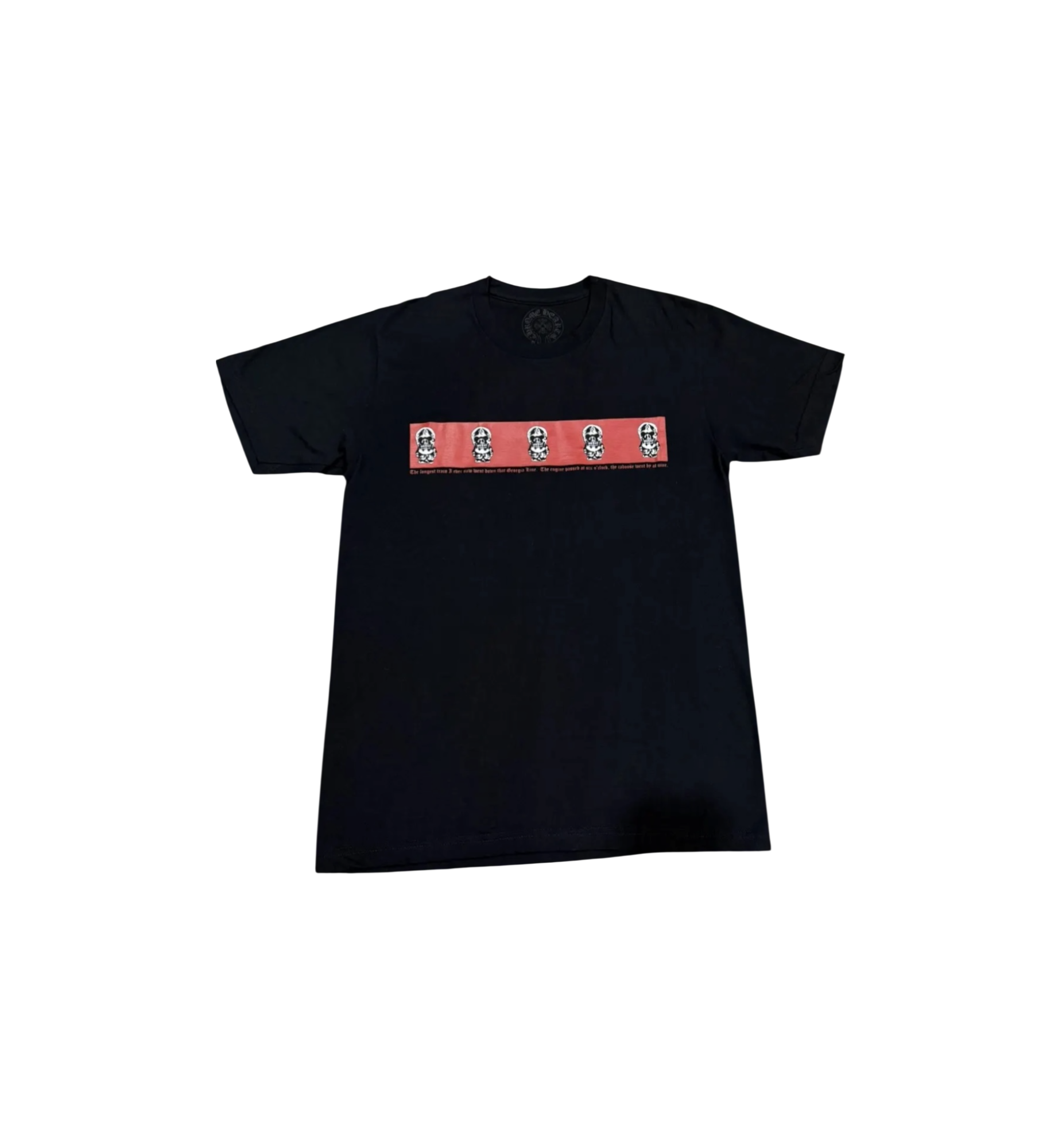 Chrome Hearts Foti Skull Train T-Shirt "Black/Red"