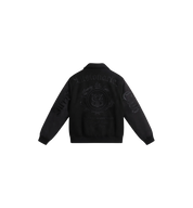 Street Visionaries Midnight Oasis Varsity Jacket "Midnight Black"