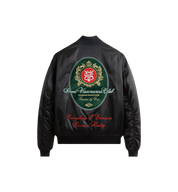 Street Visionaries Visionaire - Reversible Bomber Jacket "Noir Black/Imperial Wine"