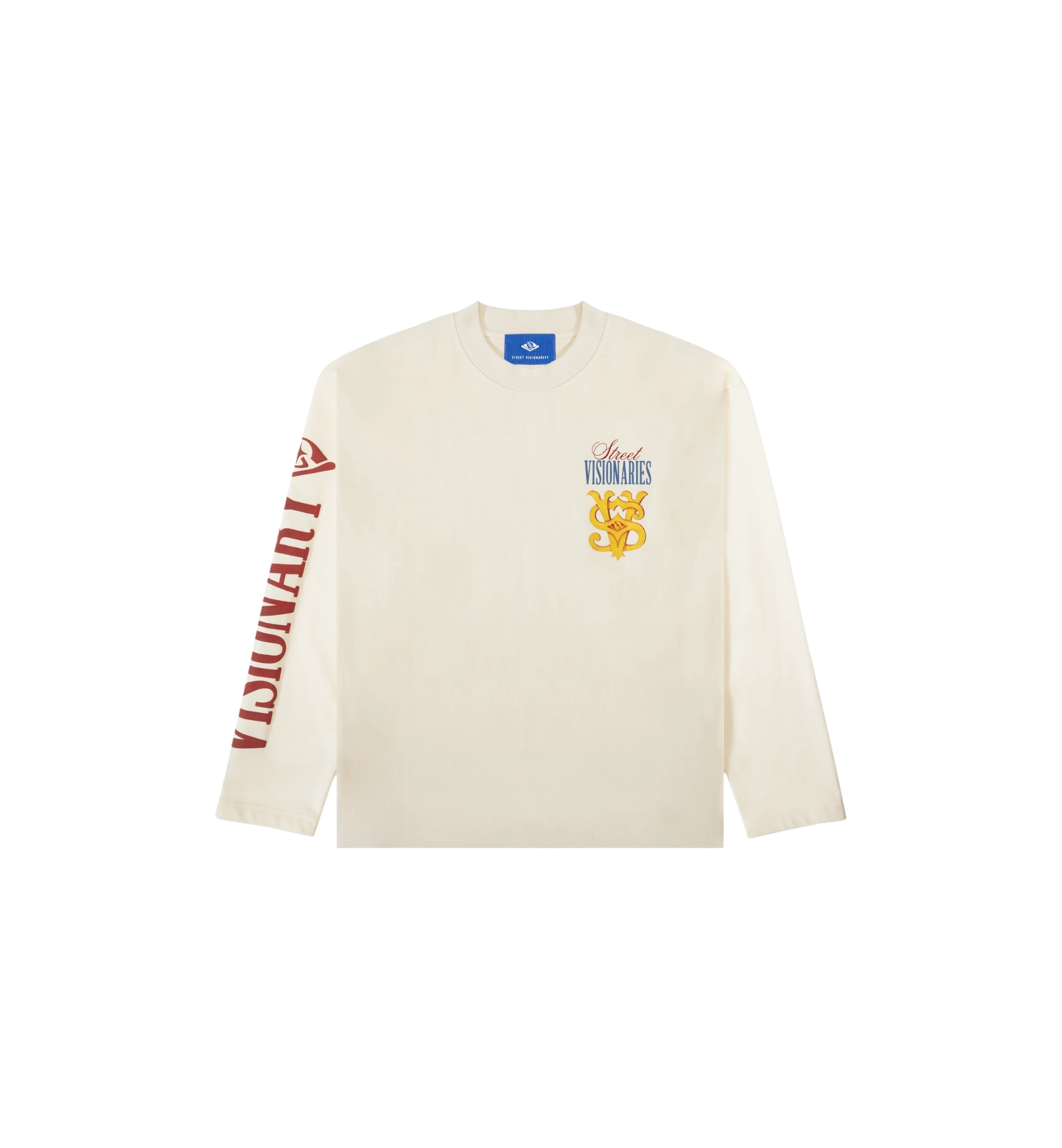 Street Visionaries Guided by God L/S Tee "Cream"