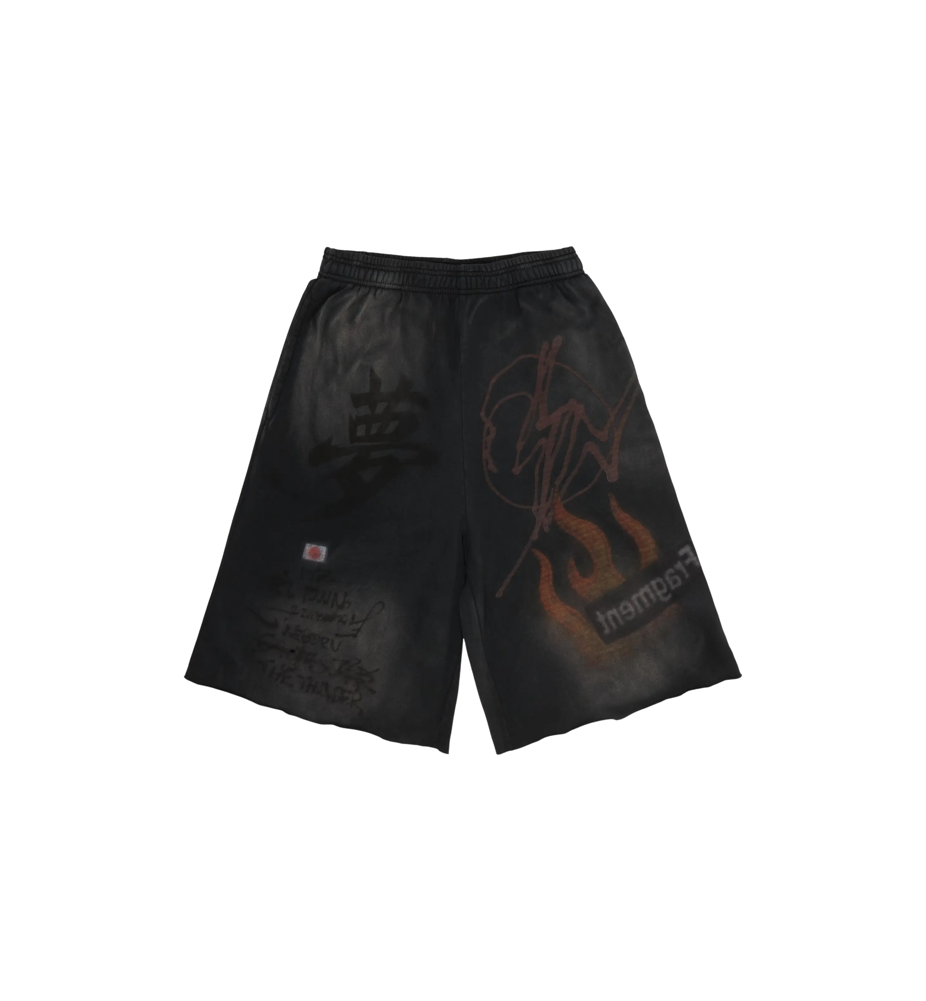 Travis Scott Cactus Jack x Fragment x Nike Dream Sweatshorts "Black"