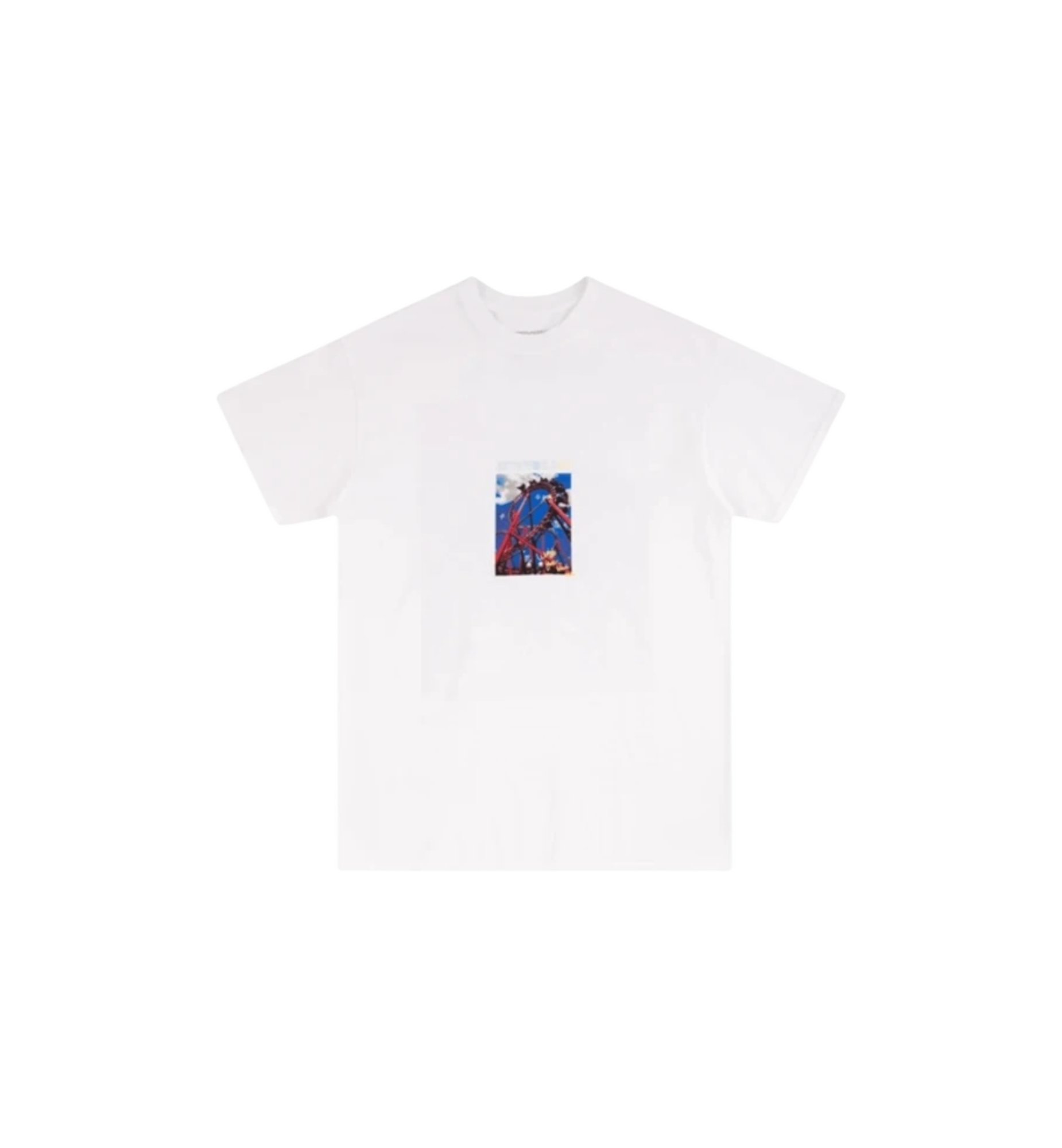 Travis Scott Roller Coaster Tee "White"