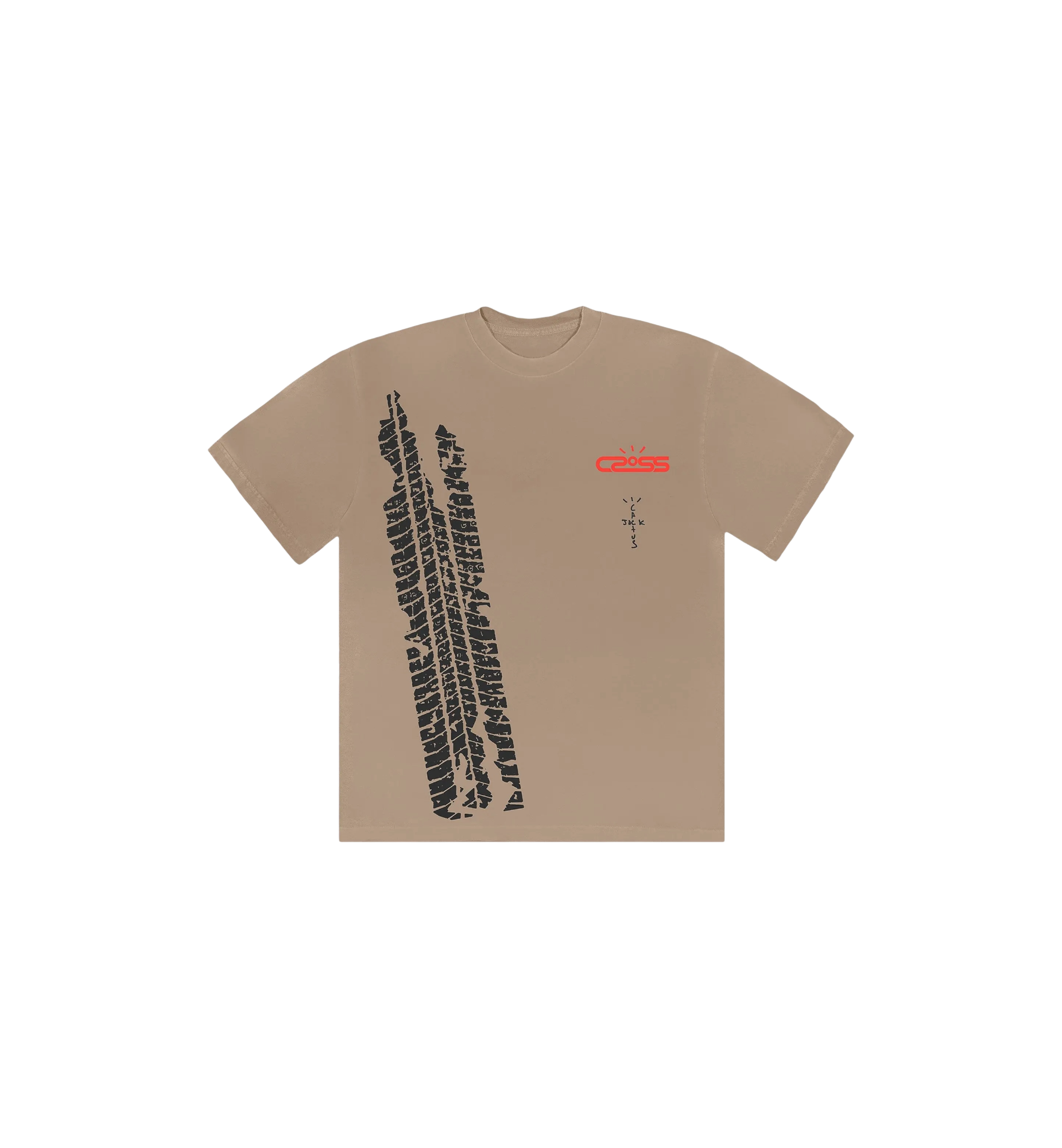 Travis Scott Cactus Jack Racetrack Tee "Tan"