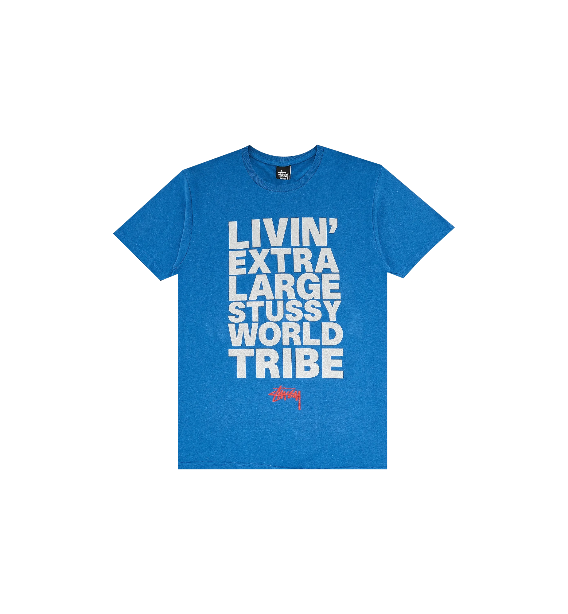 Stussy Livin' XL Block Tee "Blue"