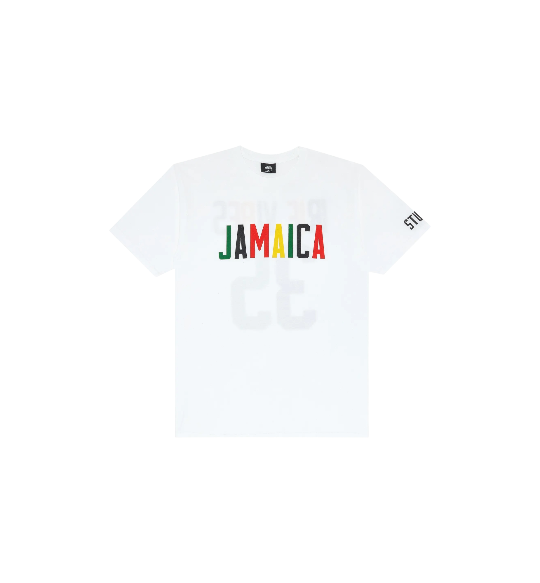 Stussy Jamaica 35 Tee "White"