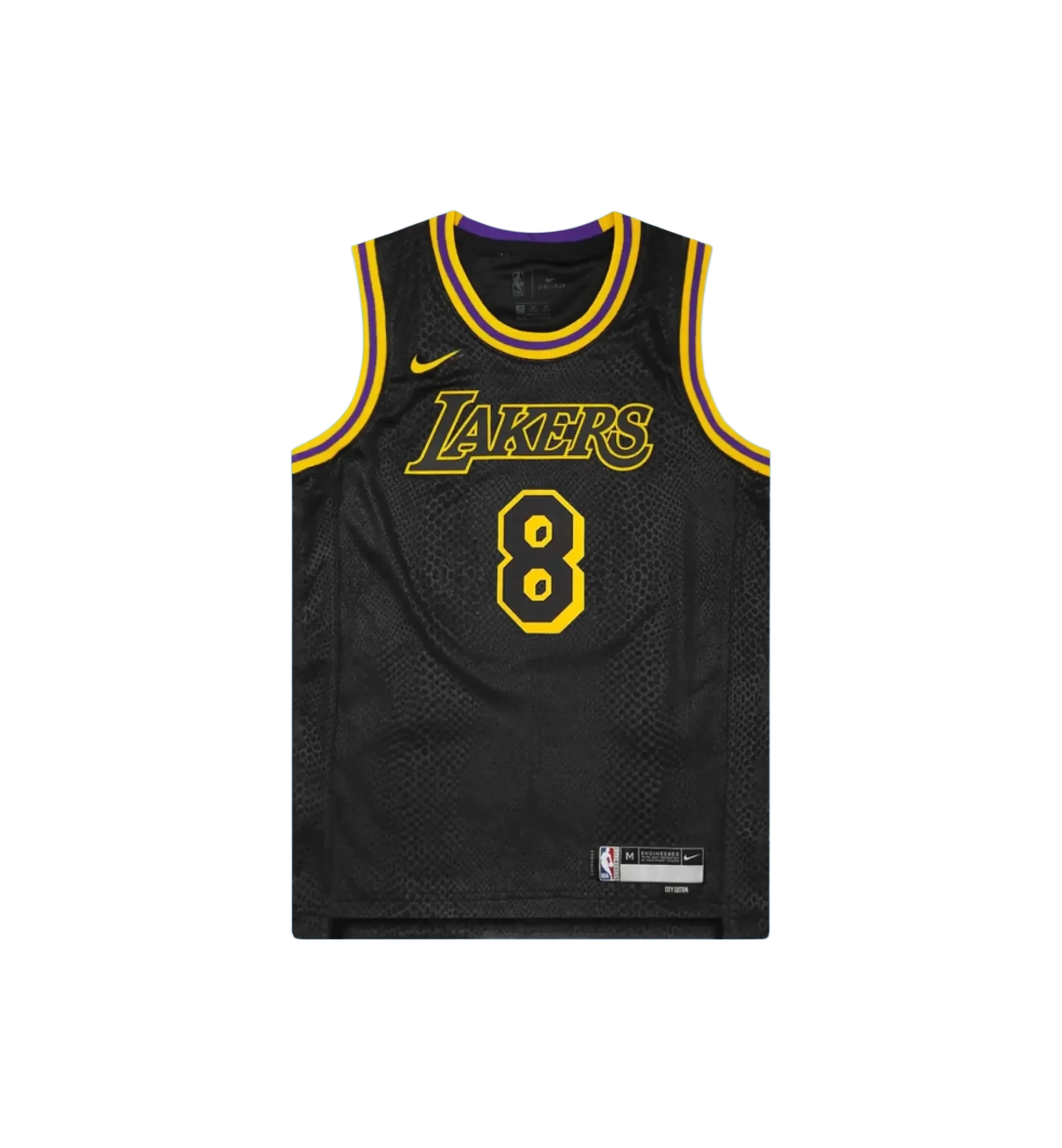 Nike Kobe Mamba Mentality Los Angeles Lakers City Edition Swingman Jersey "Black (FW23)"