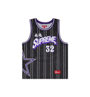 Supreme Star Basketball Jersey "Black"