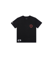 Chrome Hearts Cemetery Cross Red Horseshoe Tee "Black"