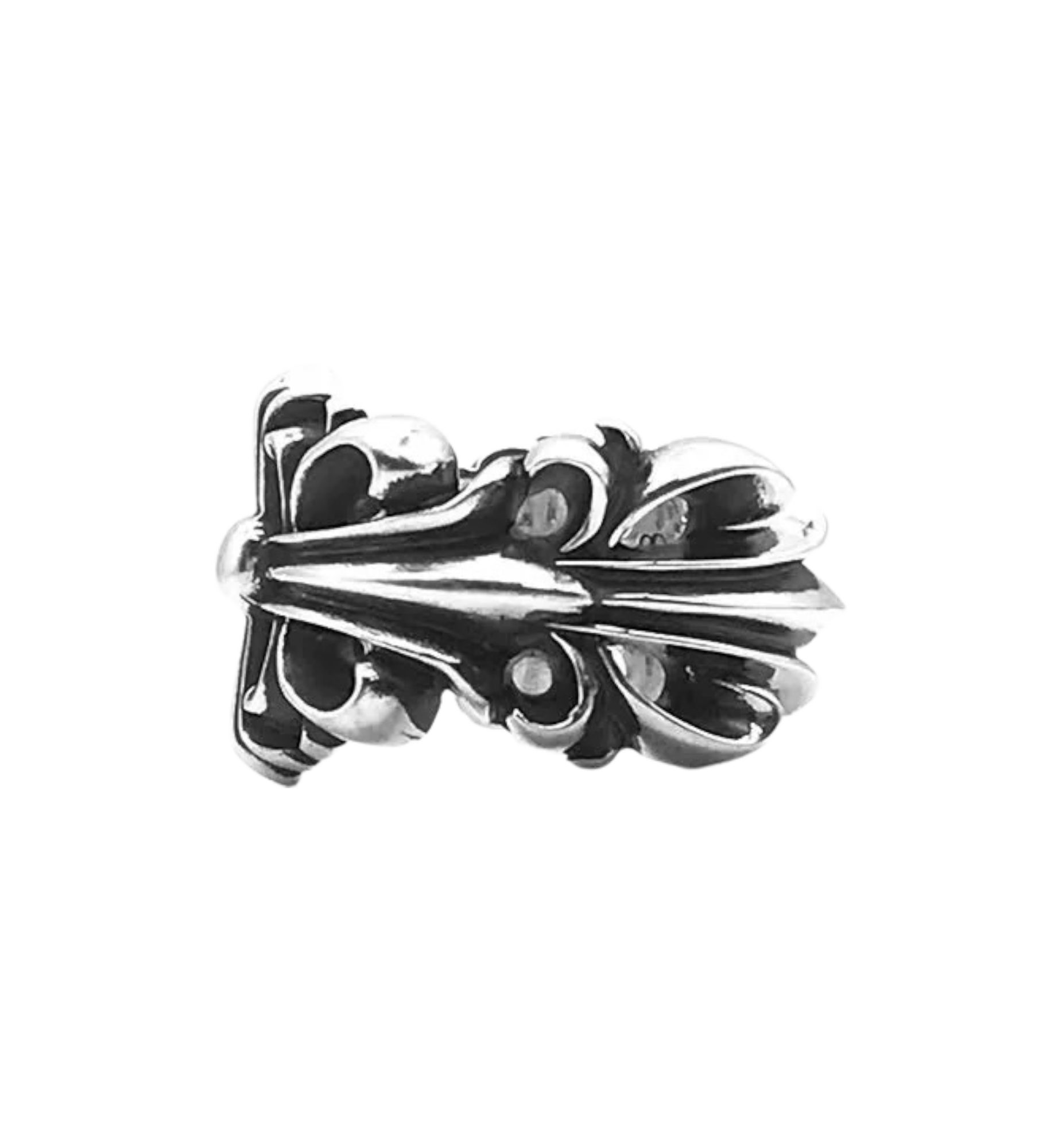 Chrome Hearts Floral Cross Ring "Silver"