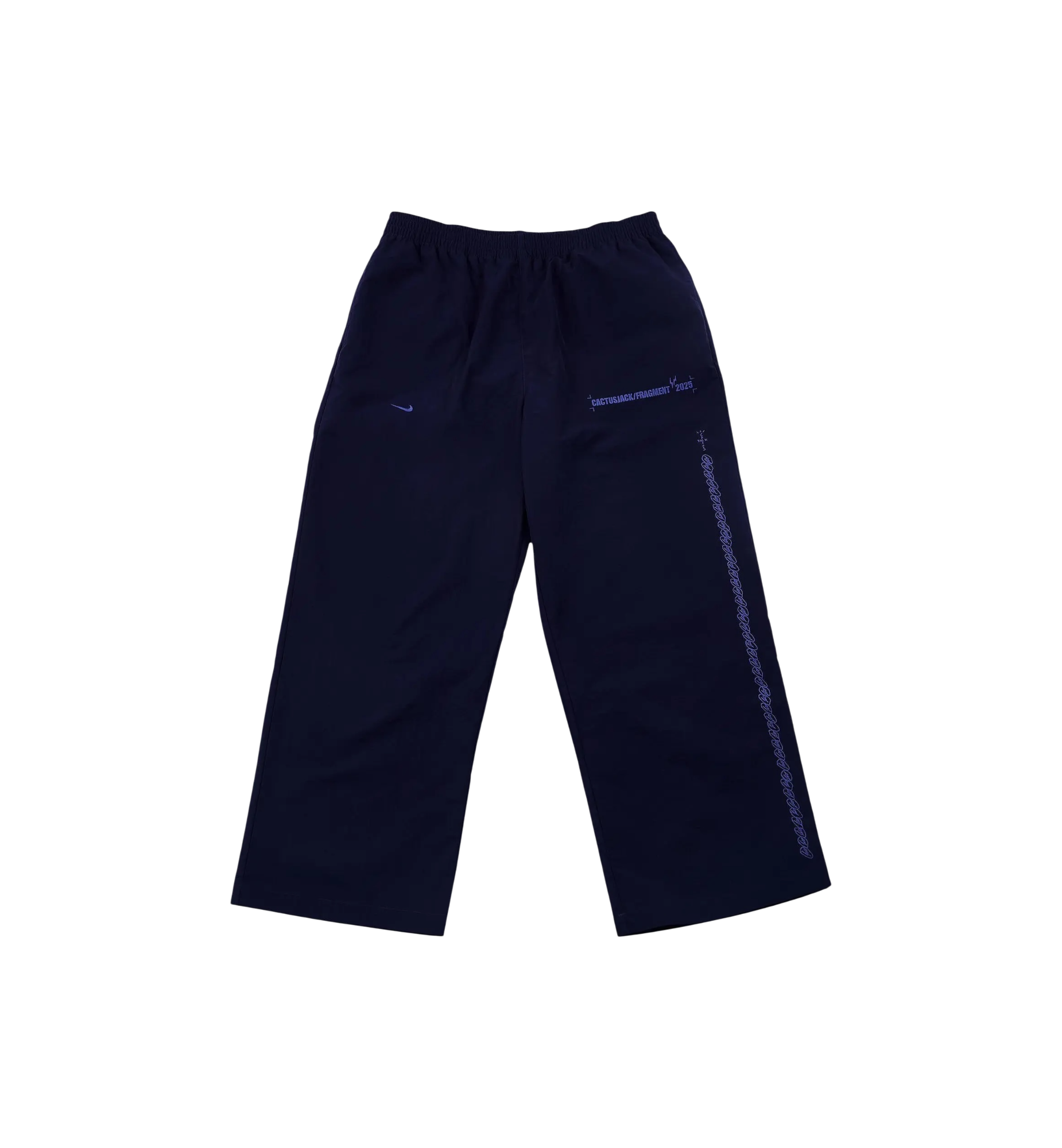 Travis Scott Cactus Jack x Fragment x Nike Tokyo Windbreaker Pants "Navy"