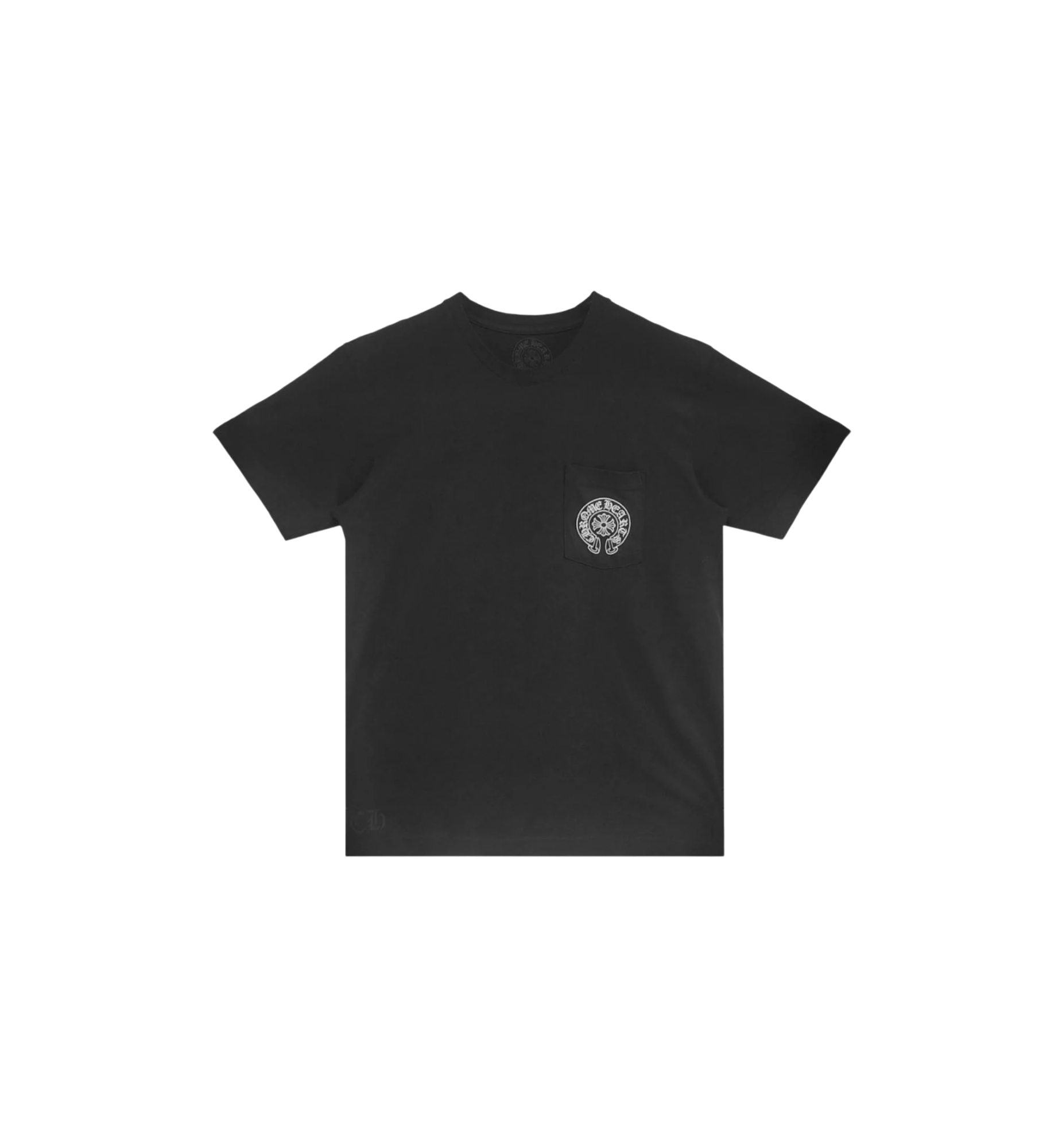Chrome Hearts Hong Kong Exclusive Horseshoe Tee Black front view at Stashed UAE