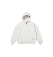 Supreme MM6 Maison Margiela Box Logo Zip Up Hooded Sweatshirt "White"