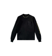 Chrome Hearts Pocket Crew L/S T-Shirt "Black/Army Green"