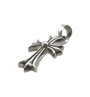 Chrome Hearts Cross Pendant Ball Chain Necklace "Silver"