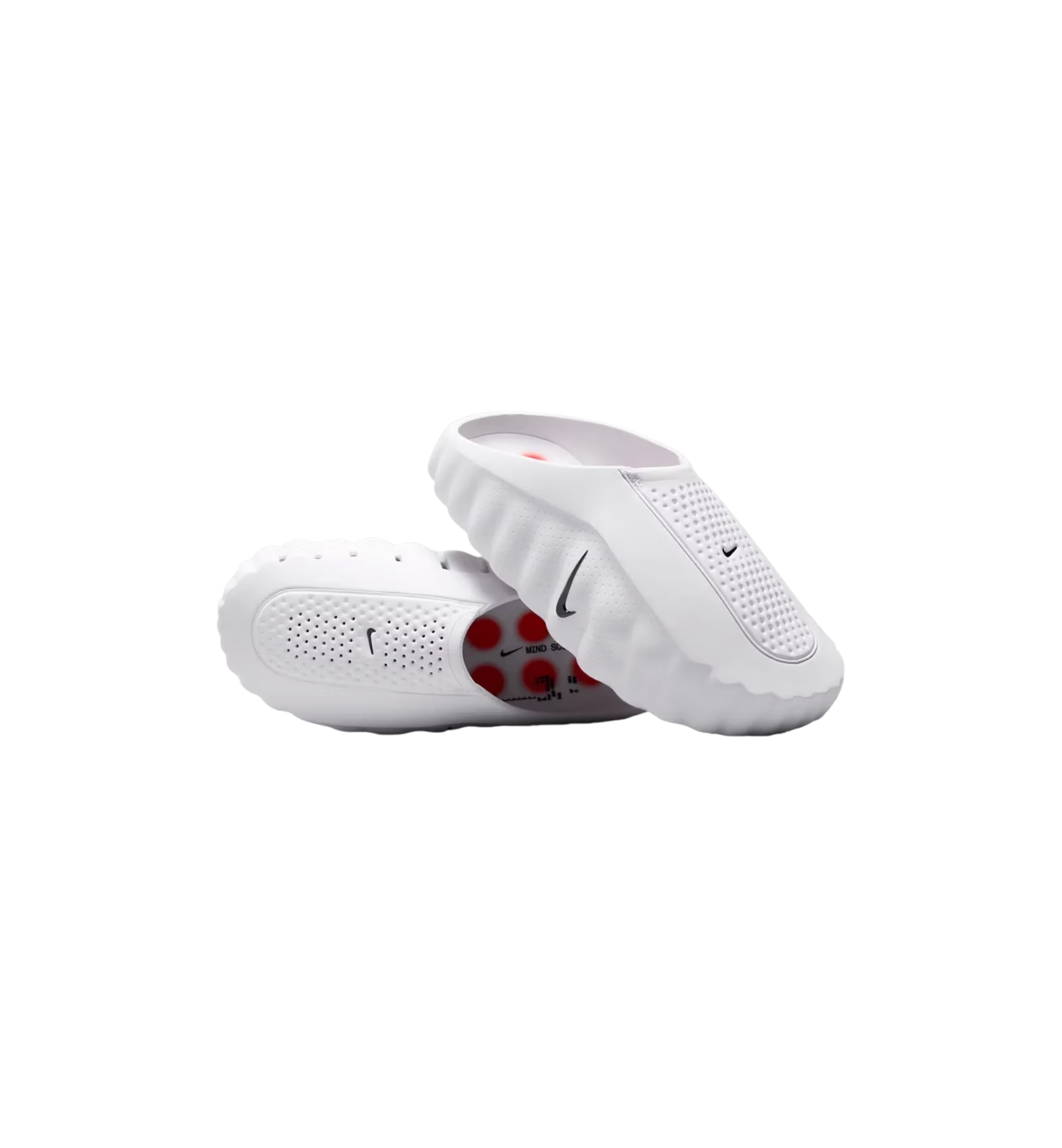 Nike Mind 001 Slide "White Speed Red"