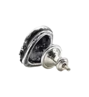 Chrome Hearts Vine Heart Earring Stud "Silver"