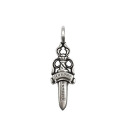Chrome Hearts Dagger Pendant Ball Chain Necklace "Silver"