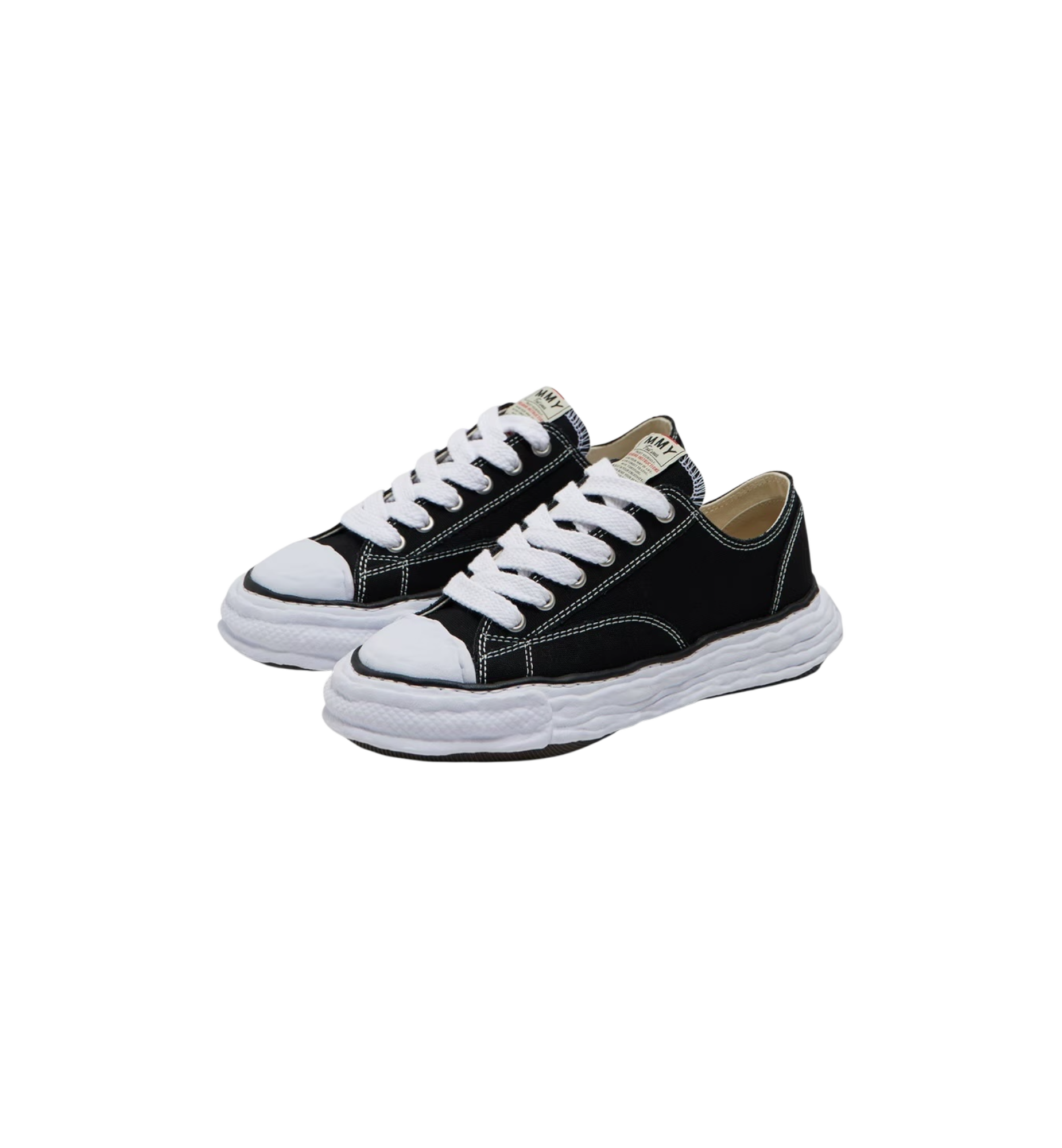 Maison MIHARA YASUHIRO Peterson OG Sole Canvas Low "Black"