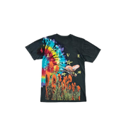 Travis Scott Astroworld Europe Exclusive Tie Dye T-Shirt "Black"