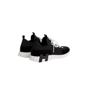 Hermes Lift Slip-On Sneaker "Noir/Blanc"