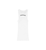 Chrome Hearts Neck Logo Tank Top "White" (Women's)