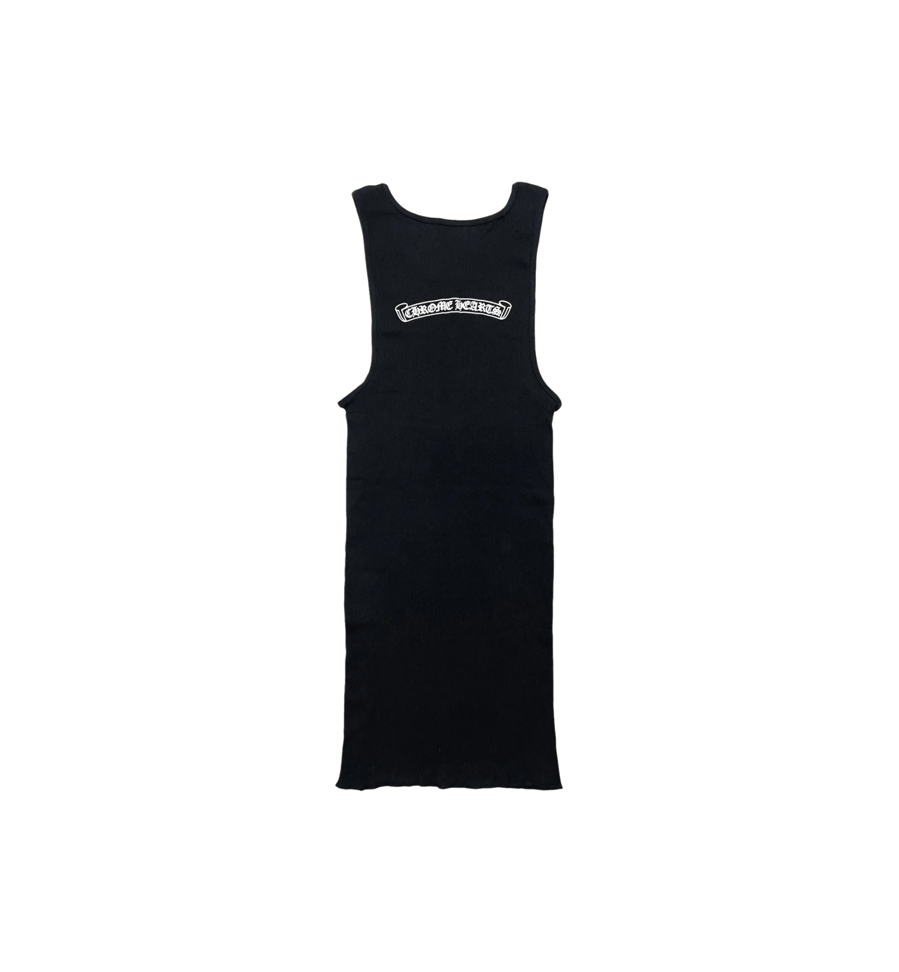 Chrome Hearts Neck Logo Tank Top "Black" (Women's)