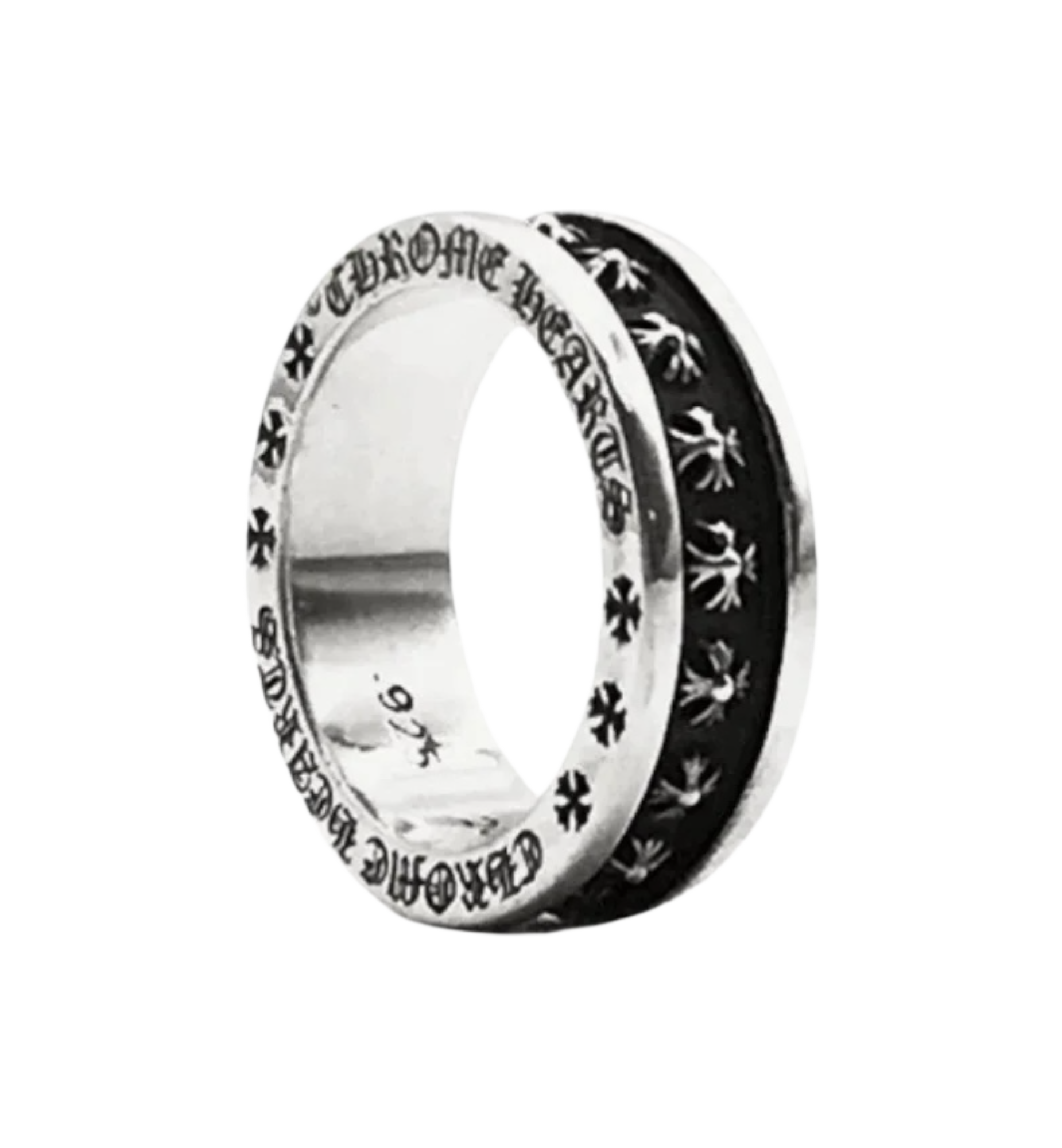 Chrome Hearts Mini Plus Ring "Silver"