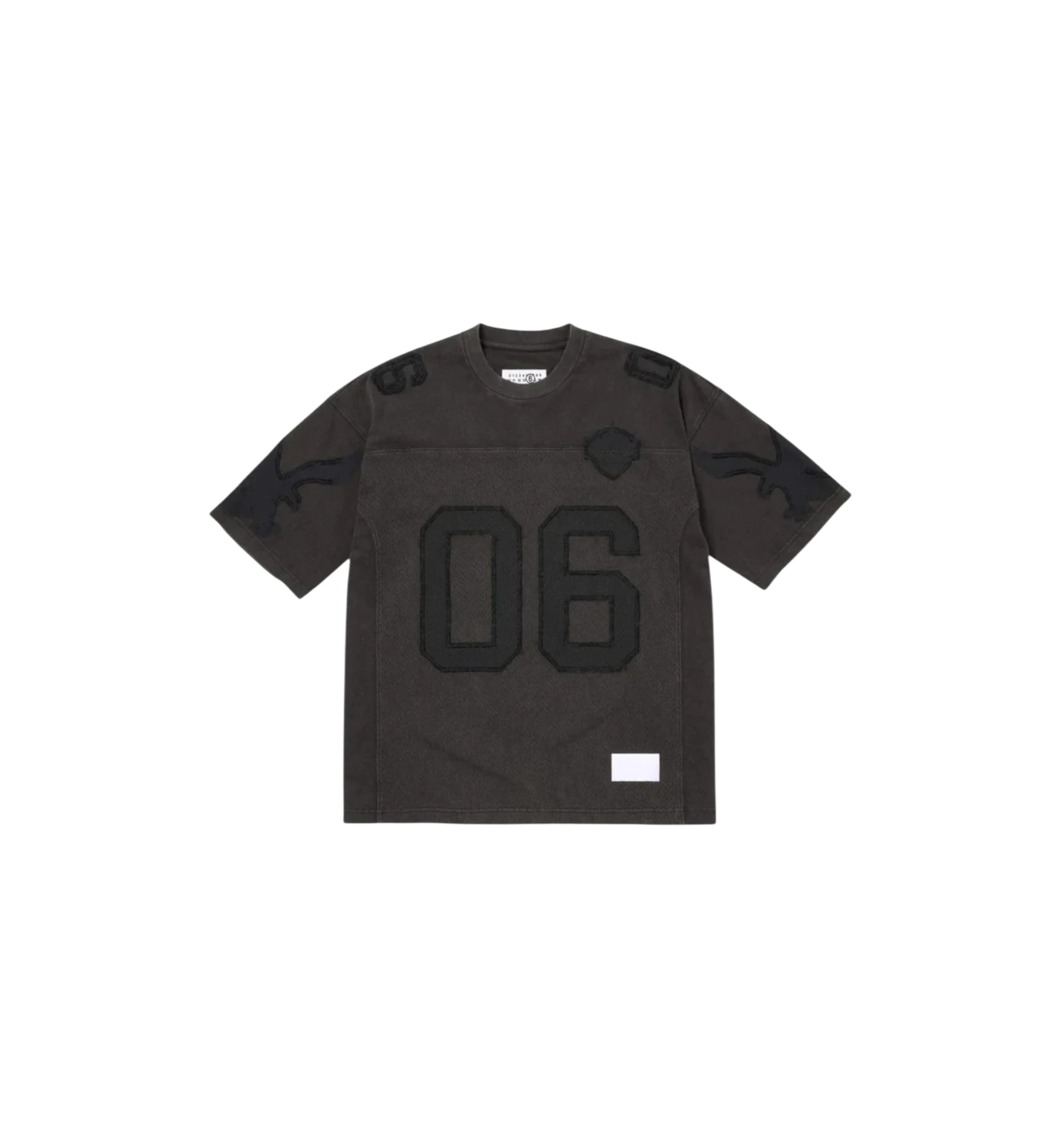 Supreme MM6 Maison Margiela Cotton Football Jersey "Black"