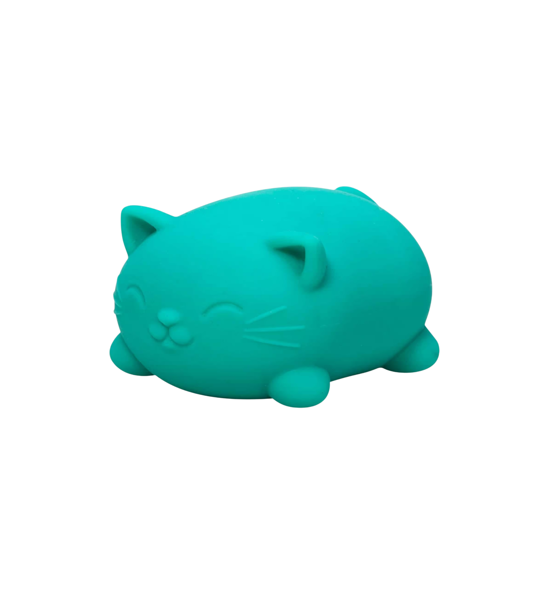 NeeDoh Cool Cat Squishy Fidget Toy "Teal"