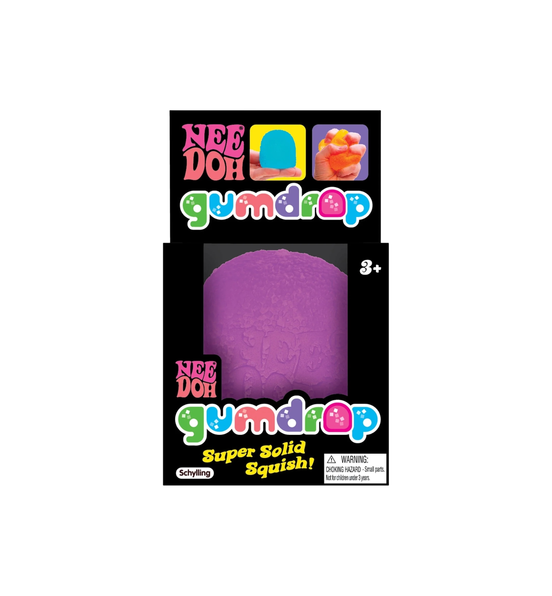 NeeDoh Gumdrop Squishy Fidget Toy "Purple"