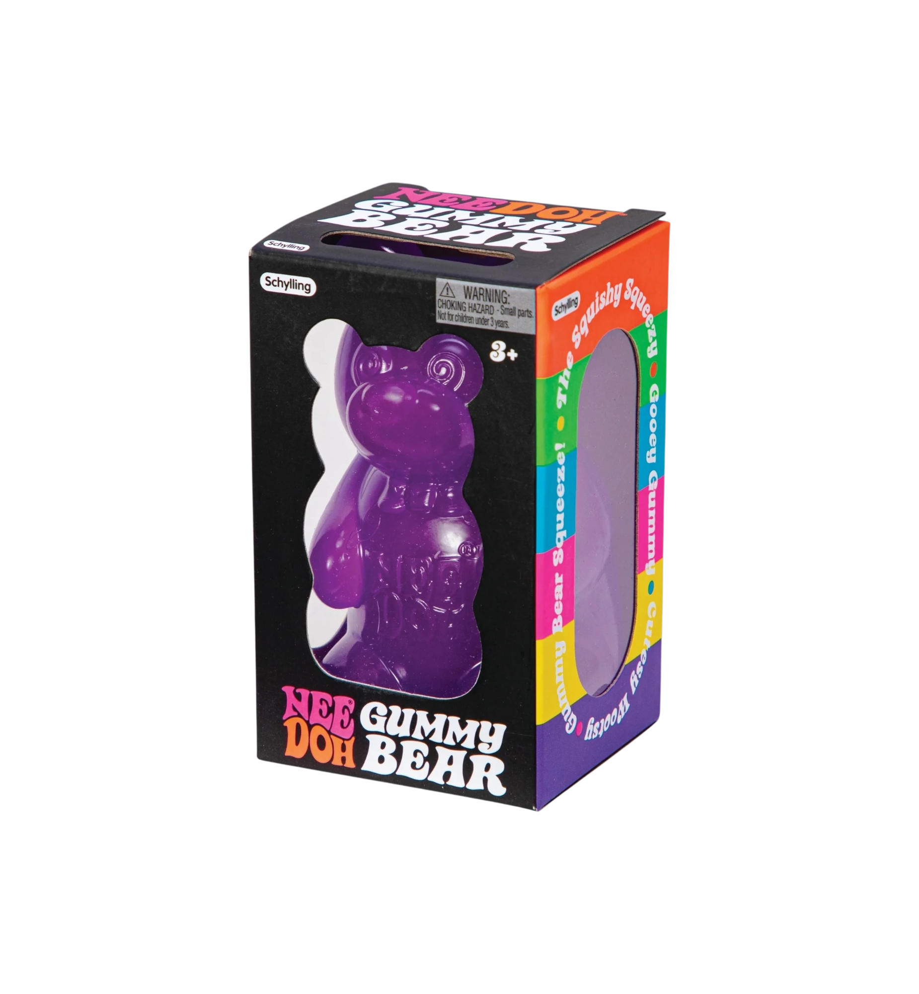 NeeDoh Gummy Bear Squishy Fidget Toy "Purple"